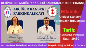 Derince’de Akciğer Kanseri Farkındalık Konferansı