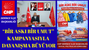 Derince’de “Bir Askı Bir Umut” Kampanyasıyla Dayanışma Büyüyor