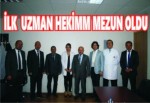 Derince Eğitim ve Araştırma Hastanesi İlk Uzman Hekimi Mezun Oldu