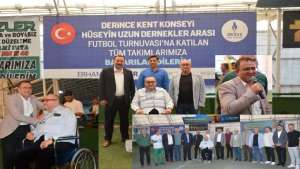 Derince Kent Konseyi Hüseyin Uzun Hemşehri Dernekleri Futbol Turnuvası Başladı