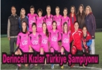 Derinceli Kızlar Türkiye Şampiyonu