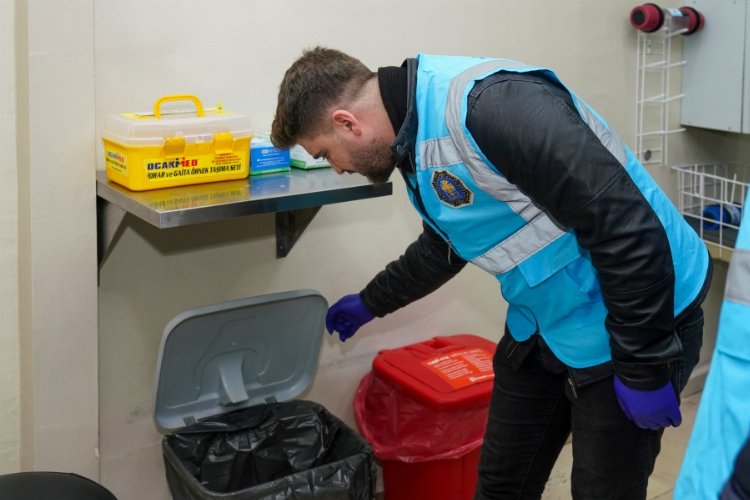 Diyarbakır'da sağlık kuruluşlarında tıbbi atık denetimi