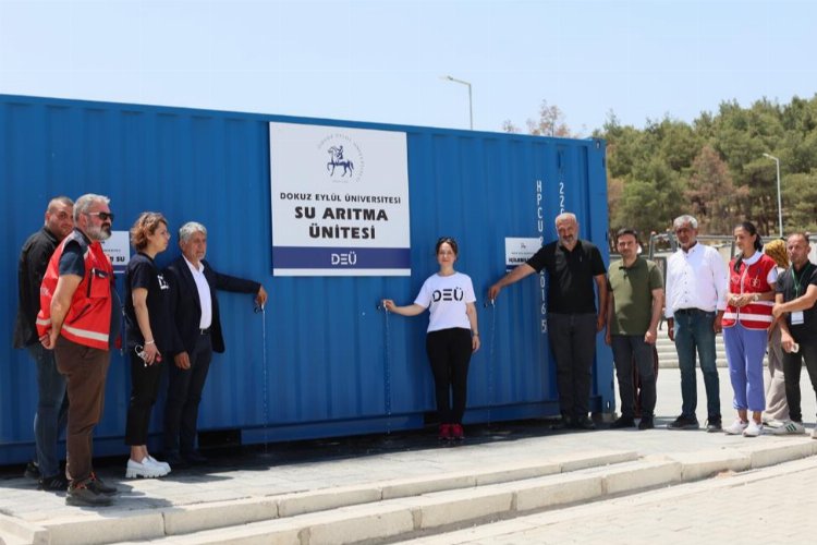 Dokuz Eylül'den afet bölgesine 7. su ünitesi