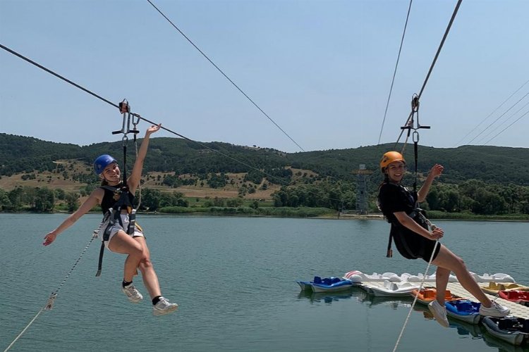 Dünya gençlerinden Bursa'da macera dolu tur