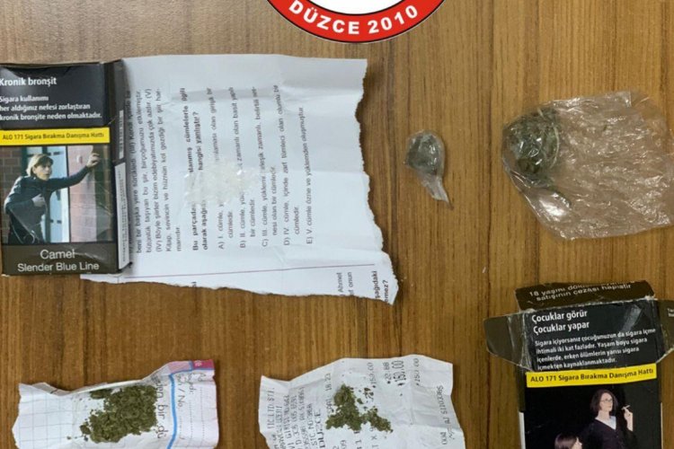 Düzce Emniyeti'nden uyuşturucuya geçit yok