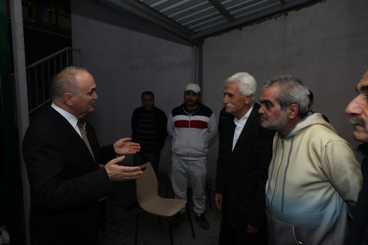 Düzce'ye gelen depremzedelere ziyaret