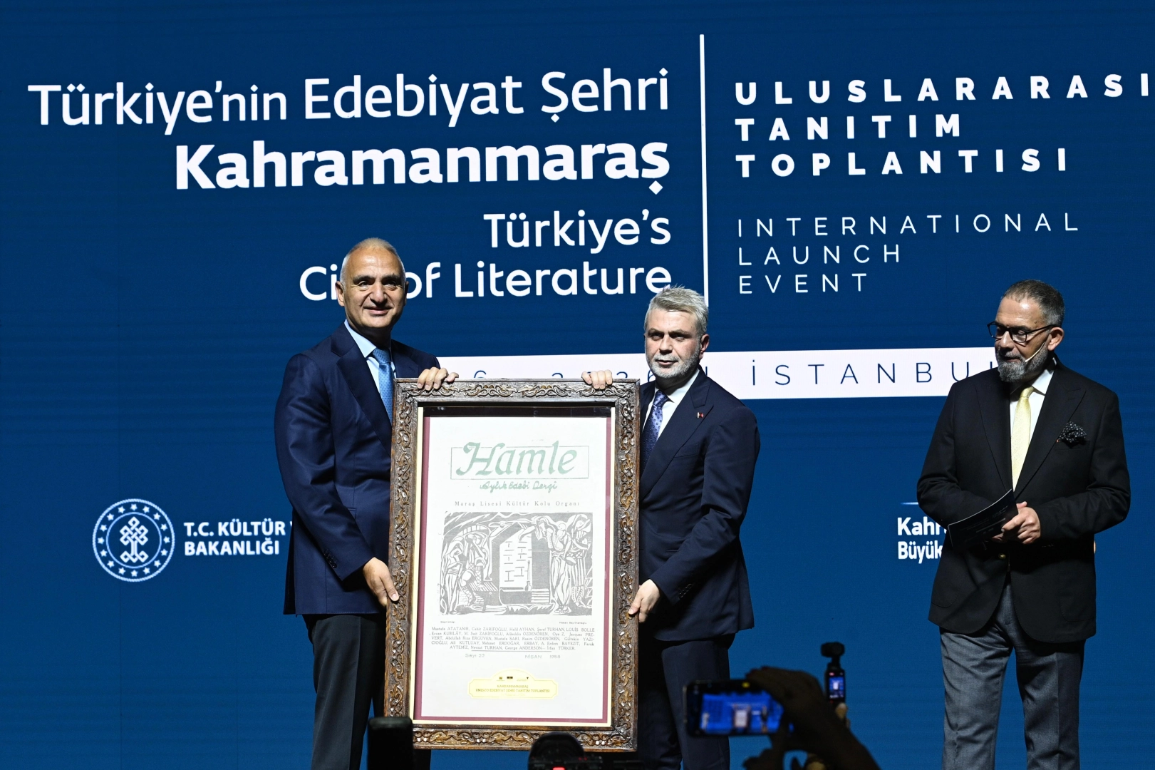 'Edebiyat Şehri' unvanlı ilk Türk şehri Kahramanmaraş İstanbul'da tanıtıldı