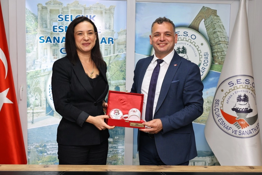 Efes Selçuk'ta Başkan Sengel'den oda başkanlarına nezaket