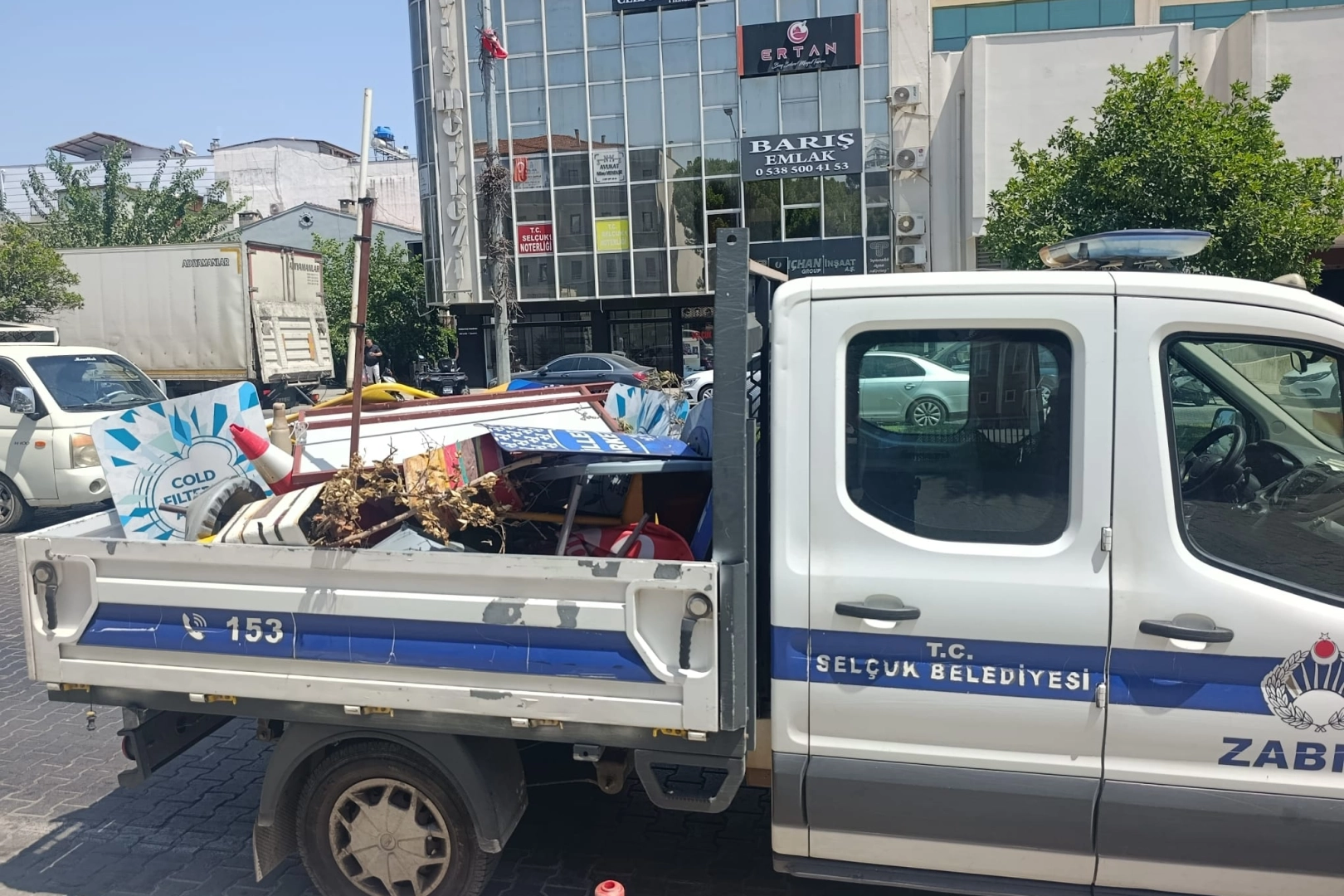 Efes Selçuk'ta yayalar için denetimlere devam