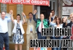 FAHRİ ÖRENGÜL BAŞVURUSUNU YAPTI