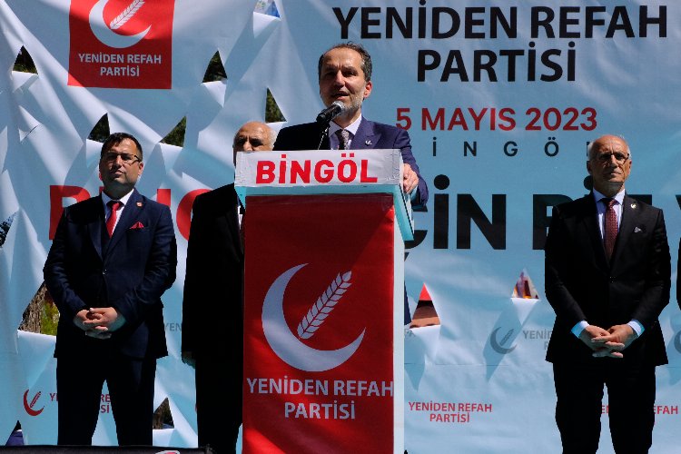 Fatih Erbakan Bingöl’den Millet İttifakı’na yüklendi