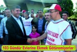 Feniş İşçilerine çayırova Desteği