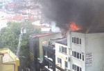 Fethiye Caddesi'nde yangın