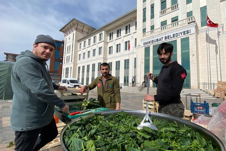'Gastro İnegöl' şeflerinden Kahramanmaraş seferberliği