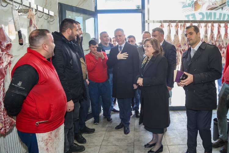Gaziantep Et Borsası ve Et Hali'ne ziyaret