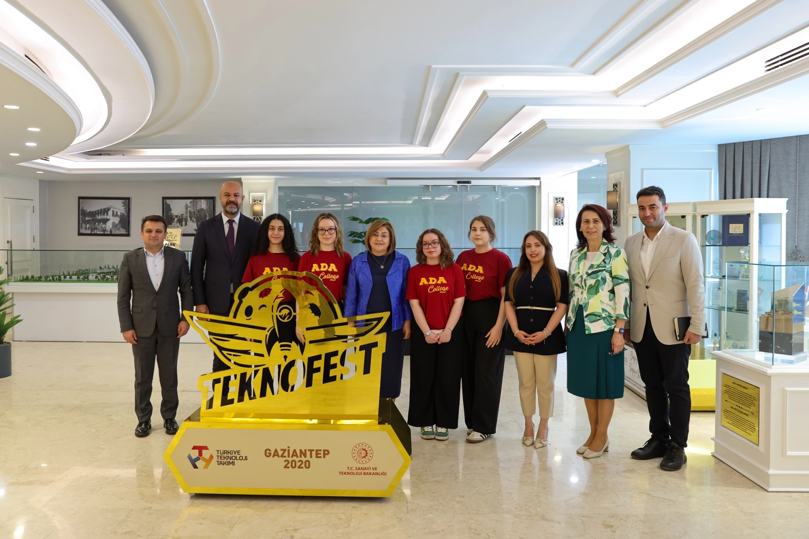 Gaziantep’in gururu öğrenciler başkanla buluştu
