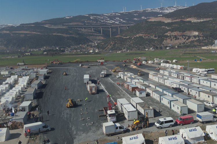 Gaziantep Nurdağı'na 'Konteyner Kent' kuruluyor