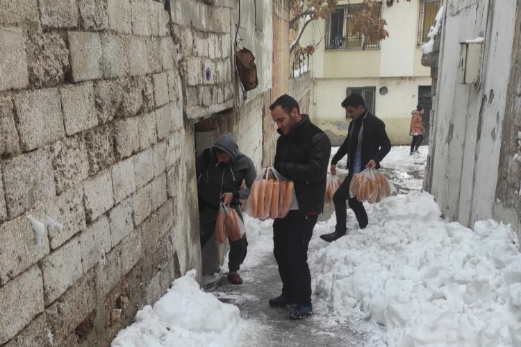 Gaziantep'te sosyal destek ekibi iş başında