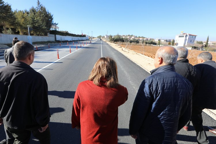 Gaziantep'te yeni açılan yollara Başkan Şahin'den ilk gün denetimi