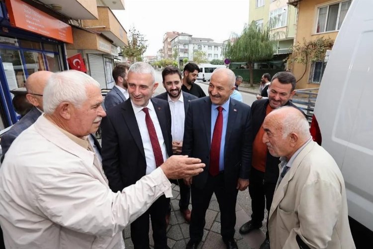 Gebze'de başkanlardan esnaf ziyaretleri