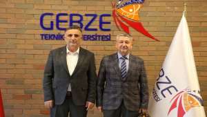 Gebze Teknik Üniversitesi Rektörü, Rıdvan Şükür'ü misafir etti