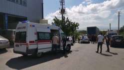 Gebze'de trafik kazası,1 yaralı