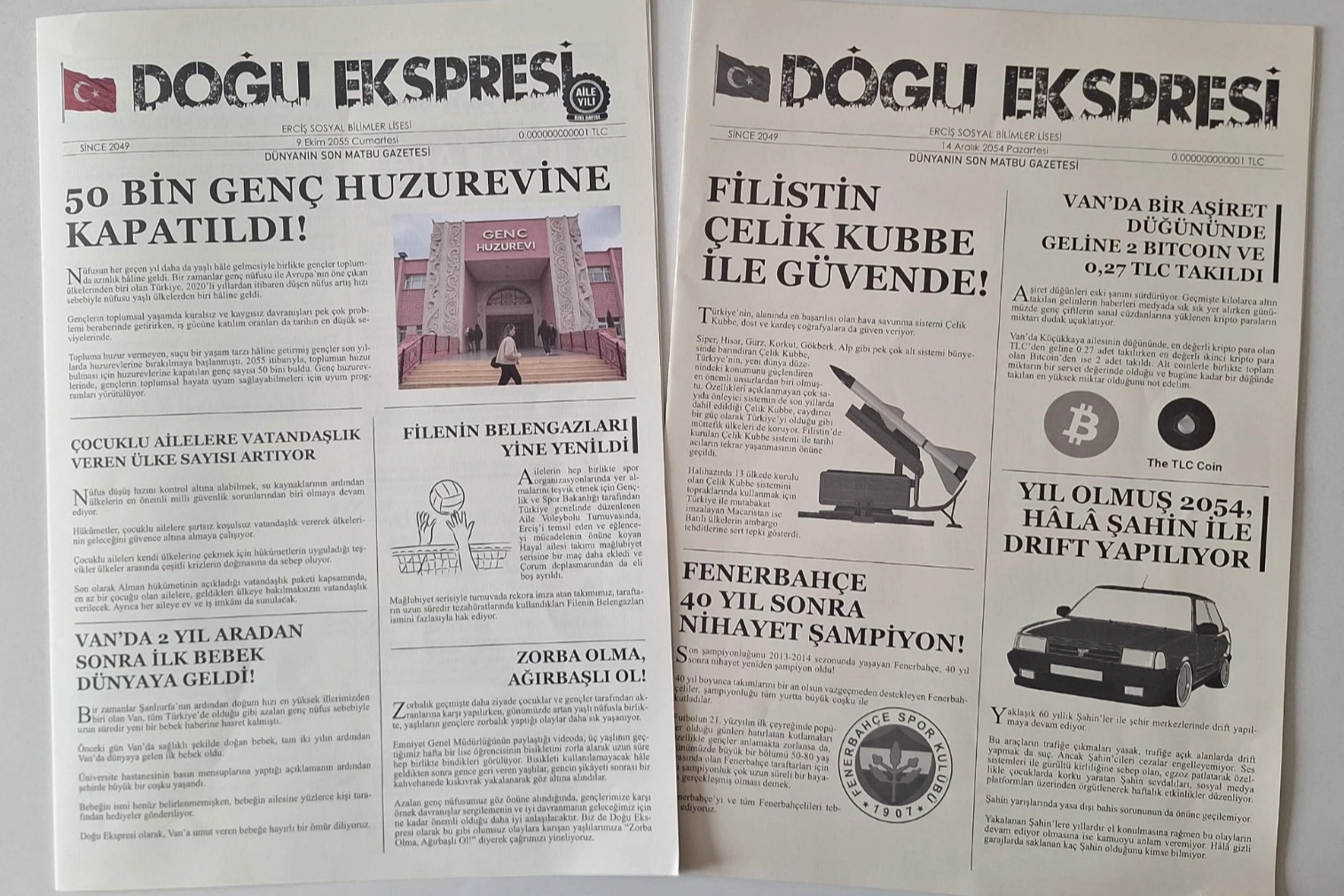 Geleceğin manşetlerini atıp birinci oldular