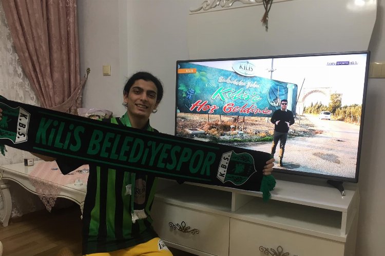 Genç yaşında Kilis'in ve Kilis Belediyespor'un tanıtımına katkı sundu 