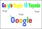 Google 16. yaşını kutluyor.