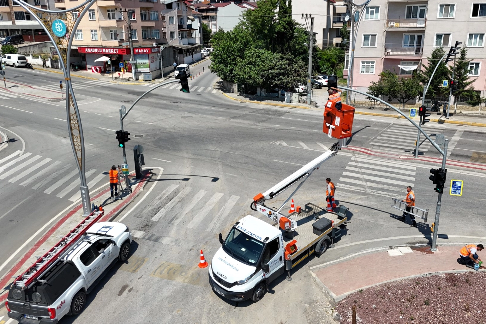 Güvenli yolculuk için Büyükşehir mesaide