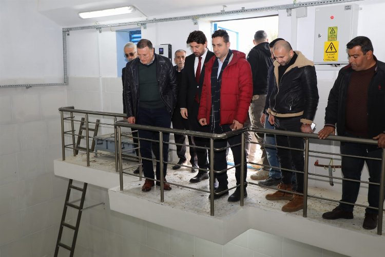 Hatay Antakya'da içme suyu deposuna yakın mercek