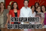 HÜRRİYET, ADAYLIK BAŞVURUSUNU YAPTI