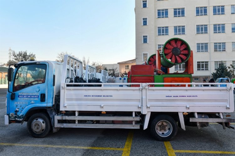 İlaçlama ekipmanları Kahramanmaraş'a gidiyor