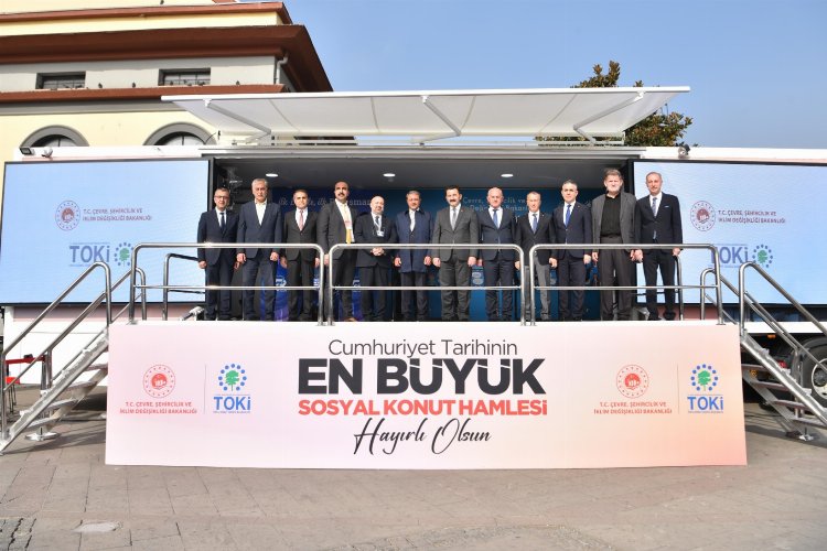 'İlk Evim, İş Yerim, İlk Evim Arsa Tanıtım TIR'ı Balıkesir’de
