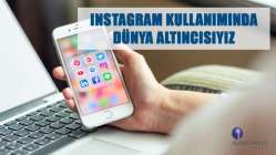 Instagram kullanımında dünya altıncısıyız