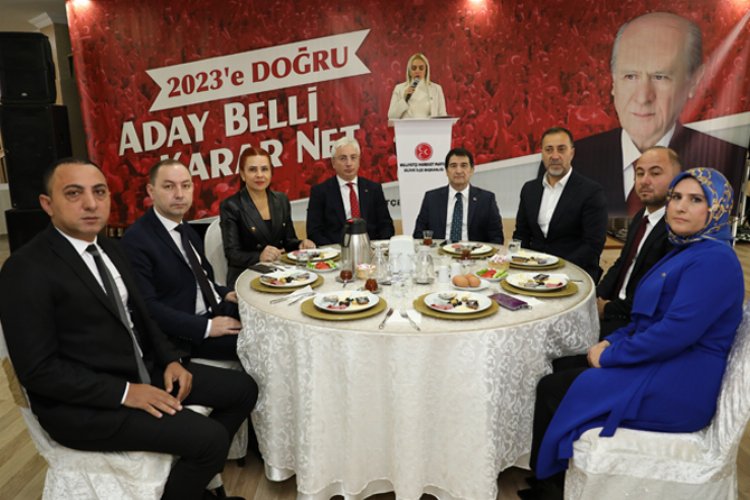 İstanbul Silivri'de kadınlarla 'Aday Belli Karar Net' buluşmsı