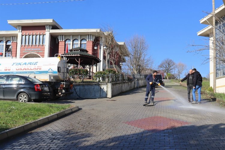 İzmit'te Tepeköy'de kapsamlı temizlik