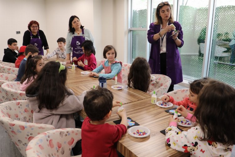 İzmitli çocuklar ara tatilde Çocuk Atölyeleri'nde