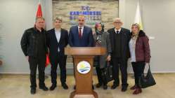 Karamürsel Balkan Türklerinden başkan Yıldırım’a ziyaret