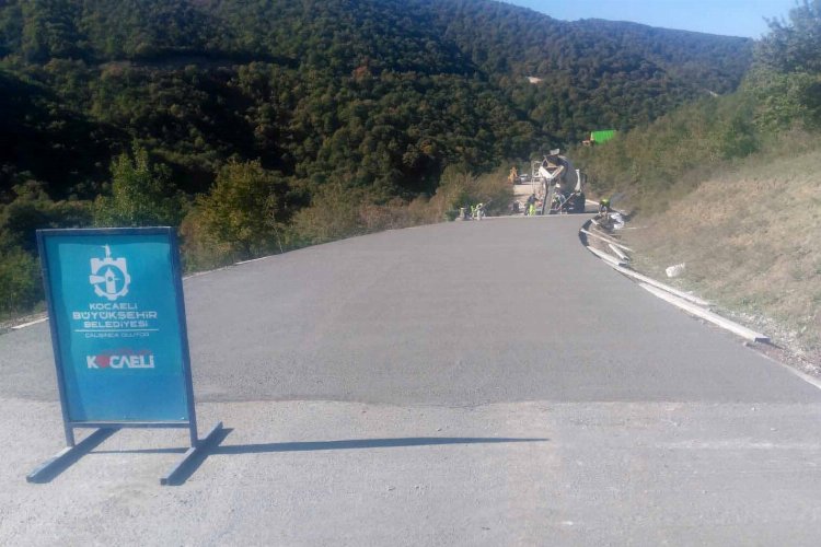 Karamürsel'de Avcıköy-Tahtalı-Fulacık arasına beton yol