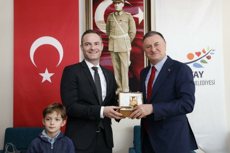 Kardeş şehir Aalen'den Hatay'a ziyaret
