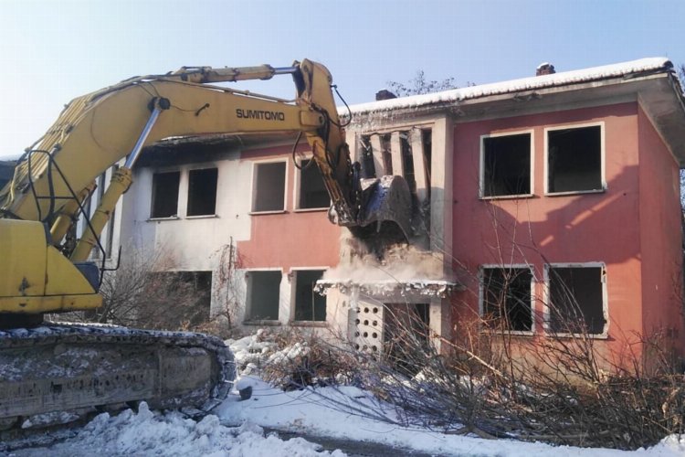 Kayseri Büyükşehir'den metruk atılım