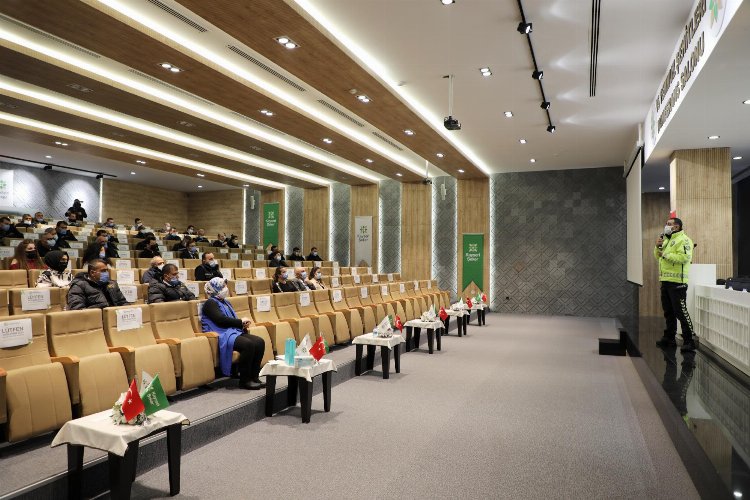 Kayseri Şeker personeline trafik eğitimi 