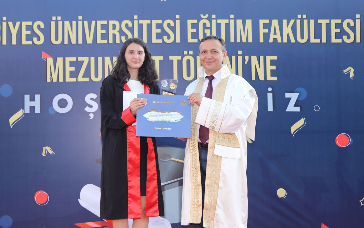 Kayseri ERÜ’de 460 ‘Eğitimci’ mezun oldu