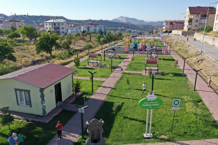Kayseri Hacılar'da park ve yeşil alan miktarı artıyor 