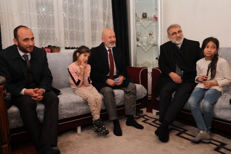 Kayseri Kocasinan'da Başkan Çolakbayrakdar'dan çat kapı ziyaret