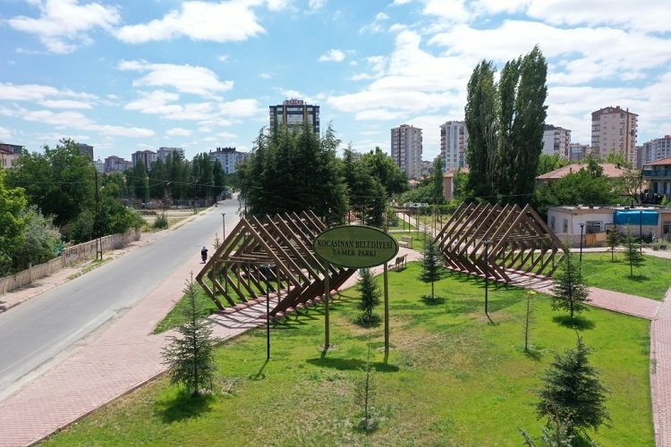 Kayseri Kocasinan yeşil alanda rekora doymuyor