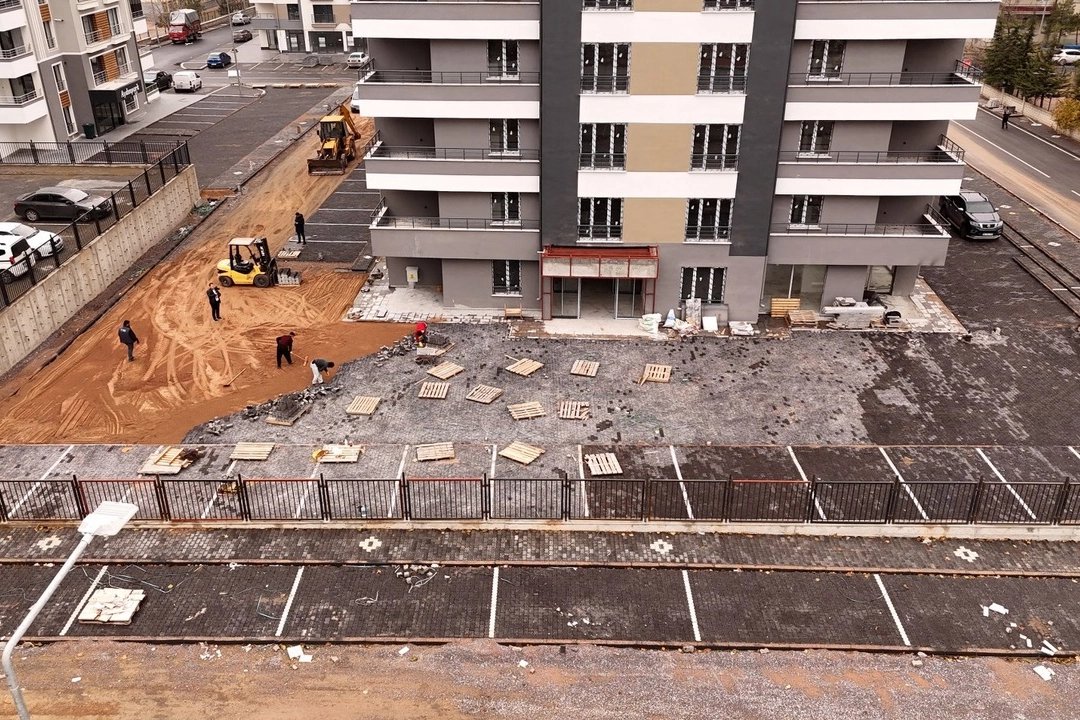 Kayseri Melikgazi'de yaşam alanlarına modern görünüm