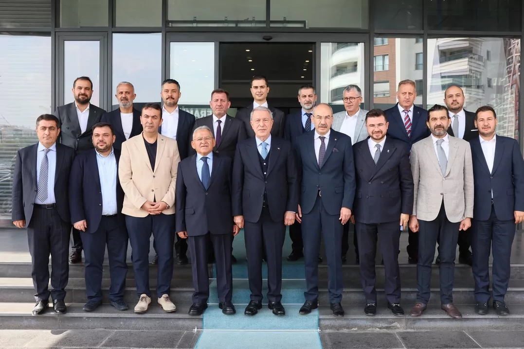 Kayseri protokolünden KTO'ya tebrik ziyareti