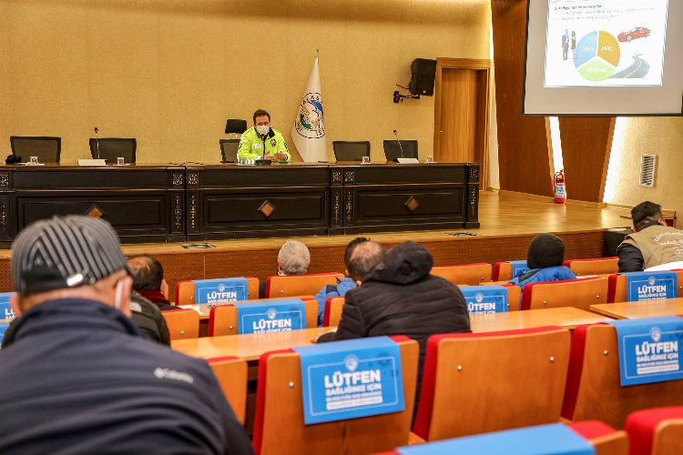 Kayseri Talas'ta belediye personeline eğitim